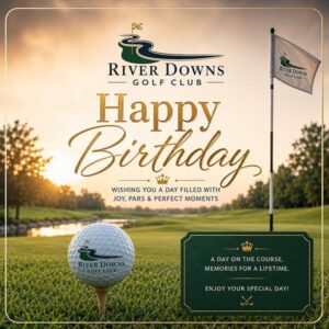 Birthday Golf Gift Card